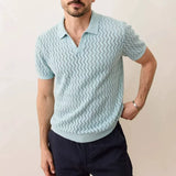 Men's Lightweight Knit Polo Shirt | Classic Slim Fit Summer Essential