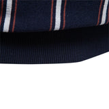 Men's Stripe Cotton Polo Shirt | Stylish Casual Short Sleeve Top
