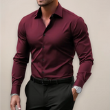 James Oxford Fitted Shirt for Men