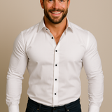 James Oxford Stretch Shirt for Men