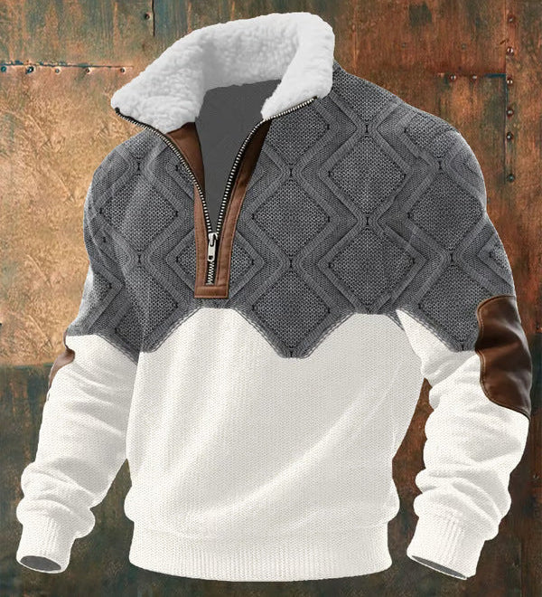 High Neck Fleece Jumper
