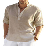 James Oxford Linen Summer Shirt for Men