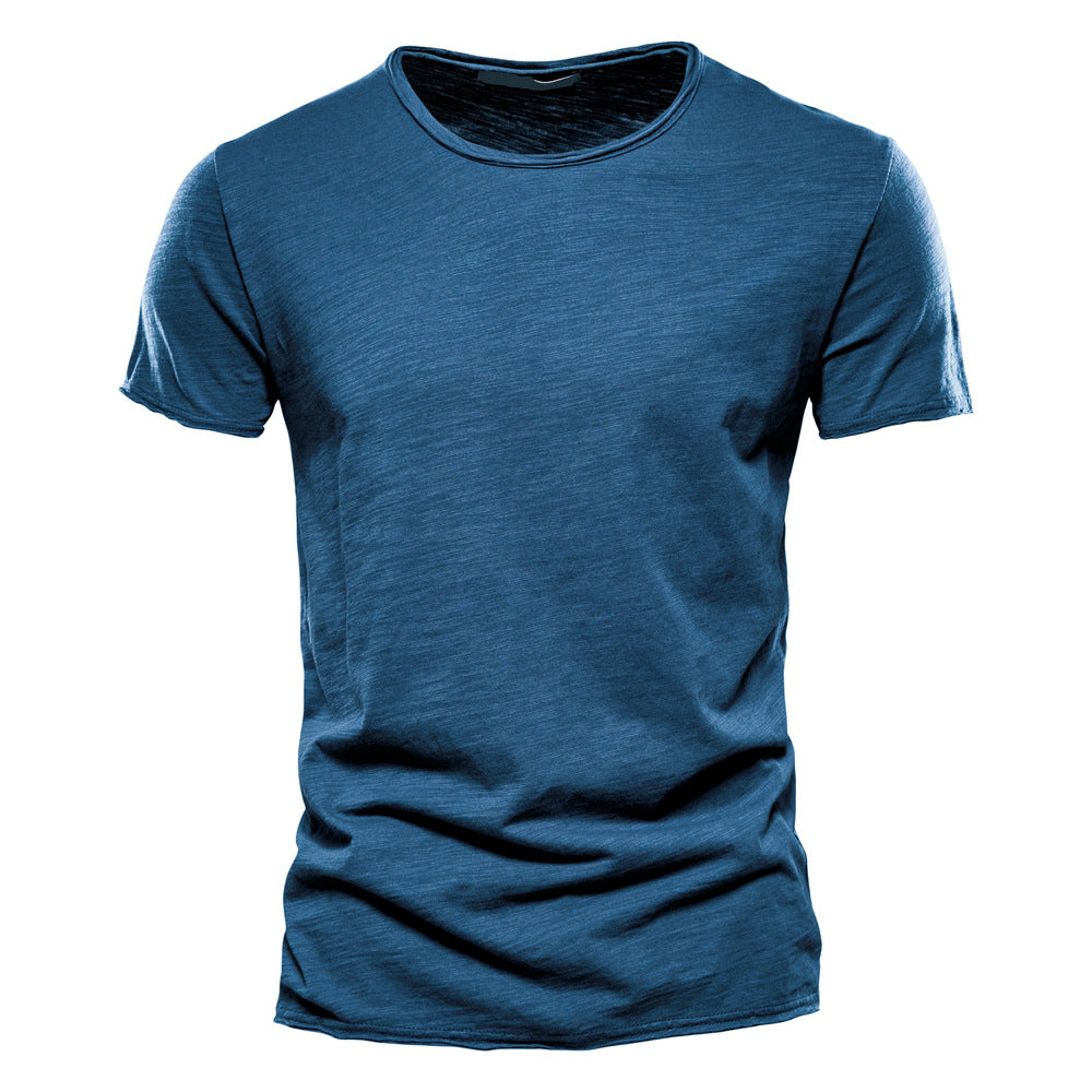 James Oxford Modern Cut Cotton T-Shirt for Men