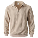 James Oxford Elegant Knit Polo Shirt for Men