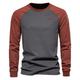 James Oxford Long Sleeve Longline T-Shirt for Men