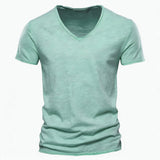 James Oxford Cotton Summer T-Shirt for Men