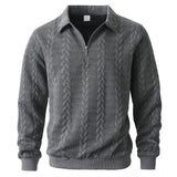 James Oxford Elegant Knit Polo Shirt for Men