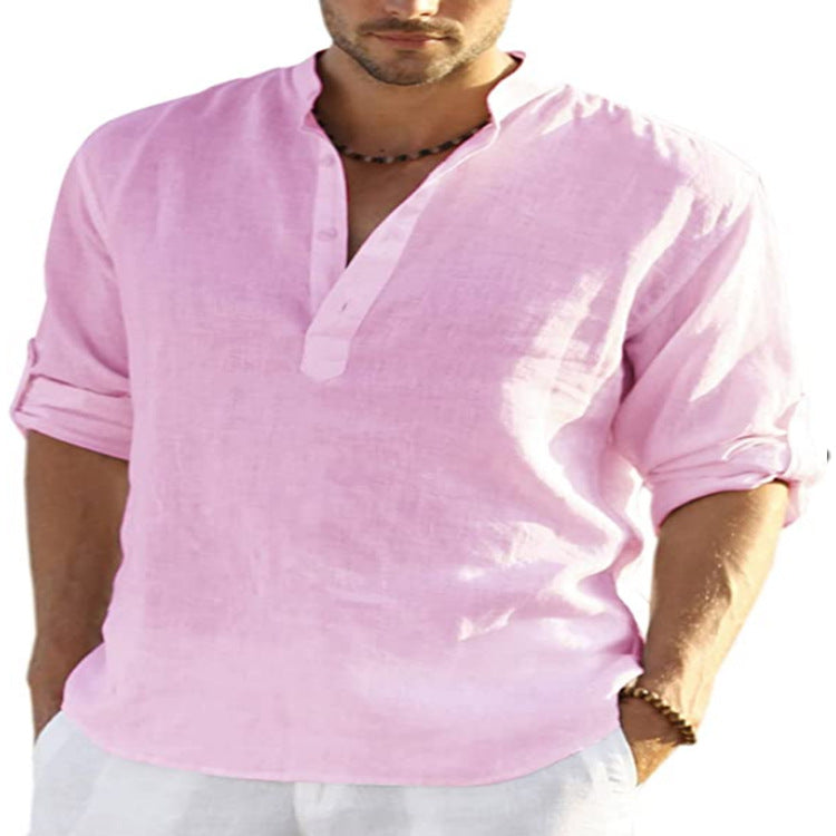 James Oxford Linen Summer Shirt for Men