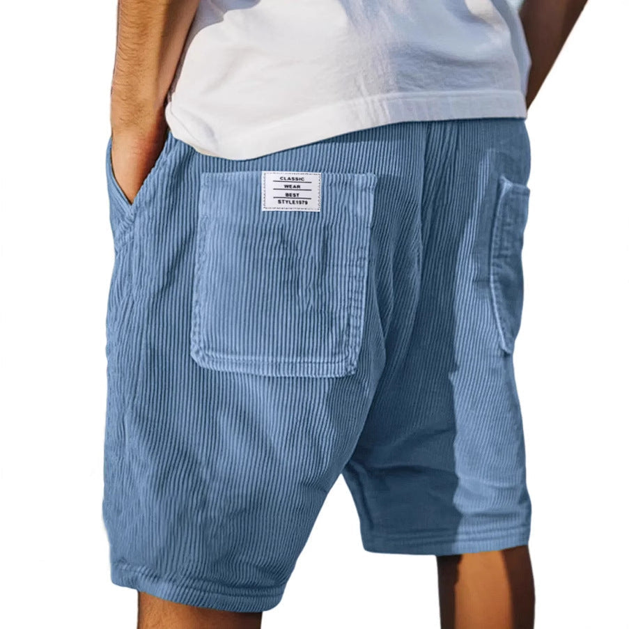 Edward - Elegant Velvet Shorts