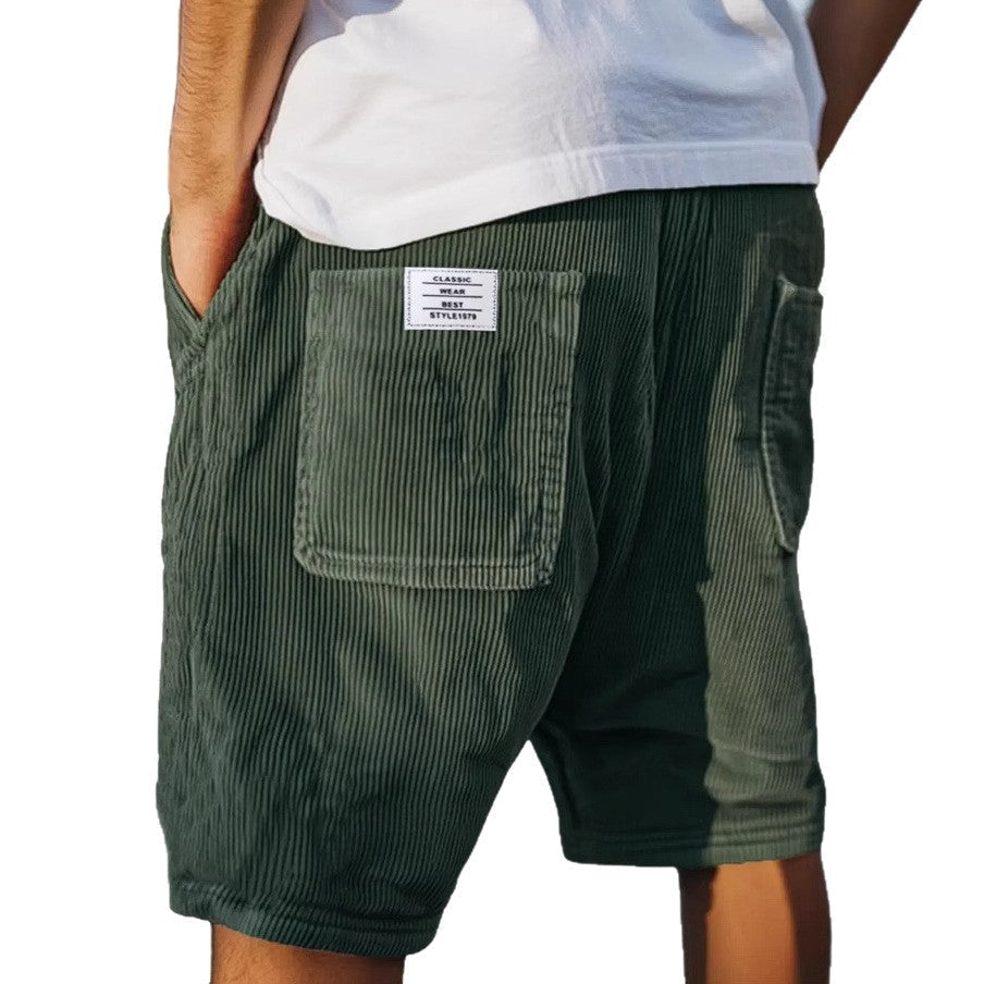 Edward - Elegant Velvet Shorts