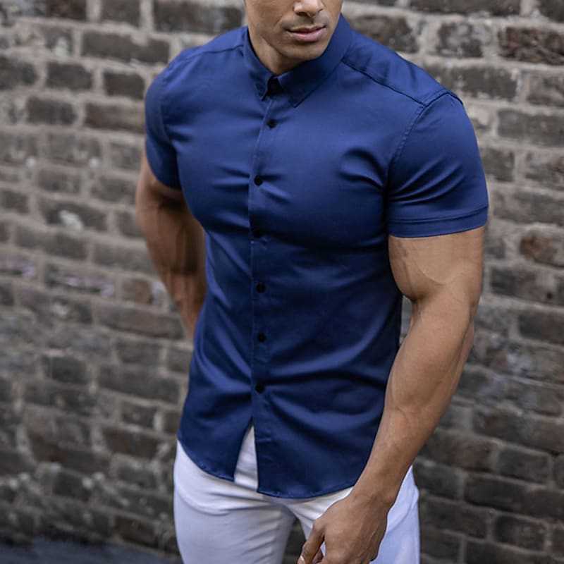 James Oxford Slim Fit Shirt for Men