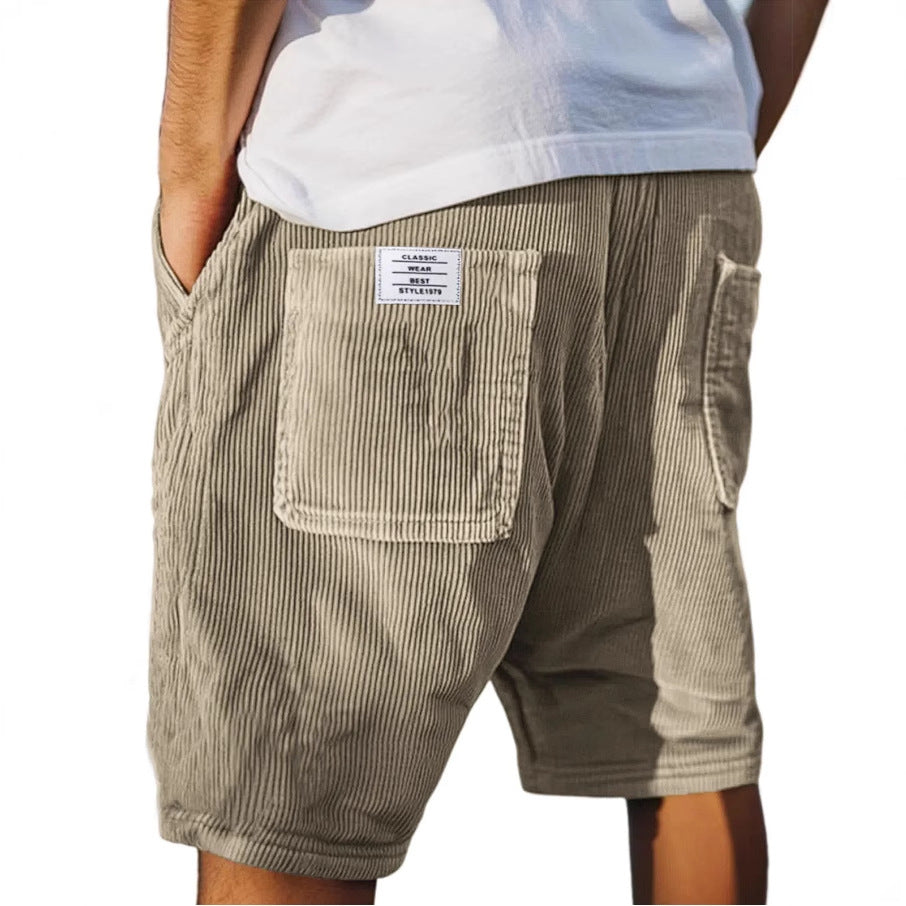 Edward - Elegant Velvet Shorts