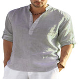 James Oxford Linen Summer Shirt for Men