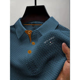 James Oxford Elegant Textured Polo Shirt for Men