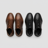 James Oxford Rugged Leather Boots for Men