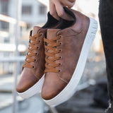 Palmer Leather Trainers