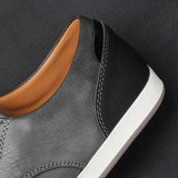 James Oxford Leather Trainers