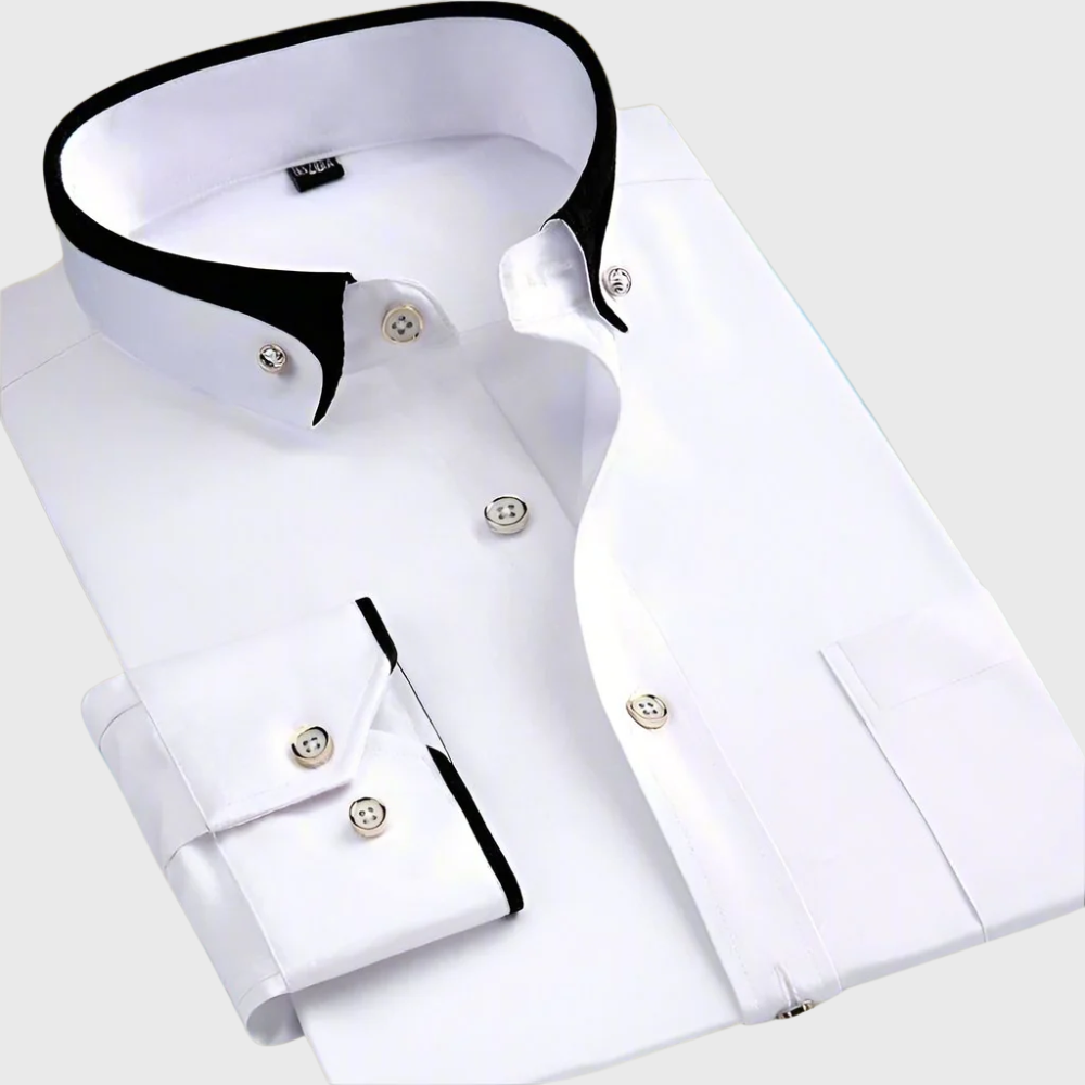 James Oxford Classic Long Sleeve Shirt for Men