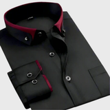 James Oxford Classic Long Sleeve Shirt for Men