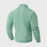 James Oxford Long Sleeve Drawstring Shirt for Men