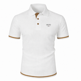 James Oxford Jacquard Polo Shirt for Men