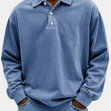 James Oxford Relaxed Pullover Polo Shirt