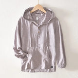ANDORA LINEN HOODIE