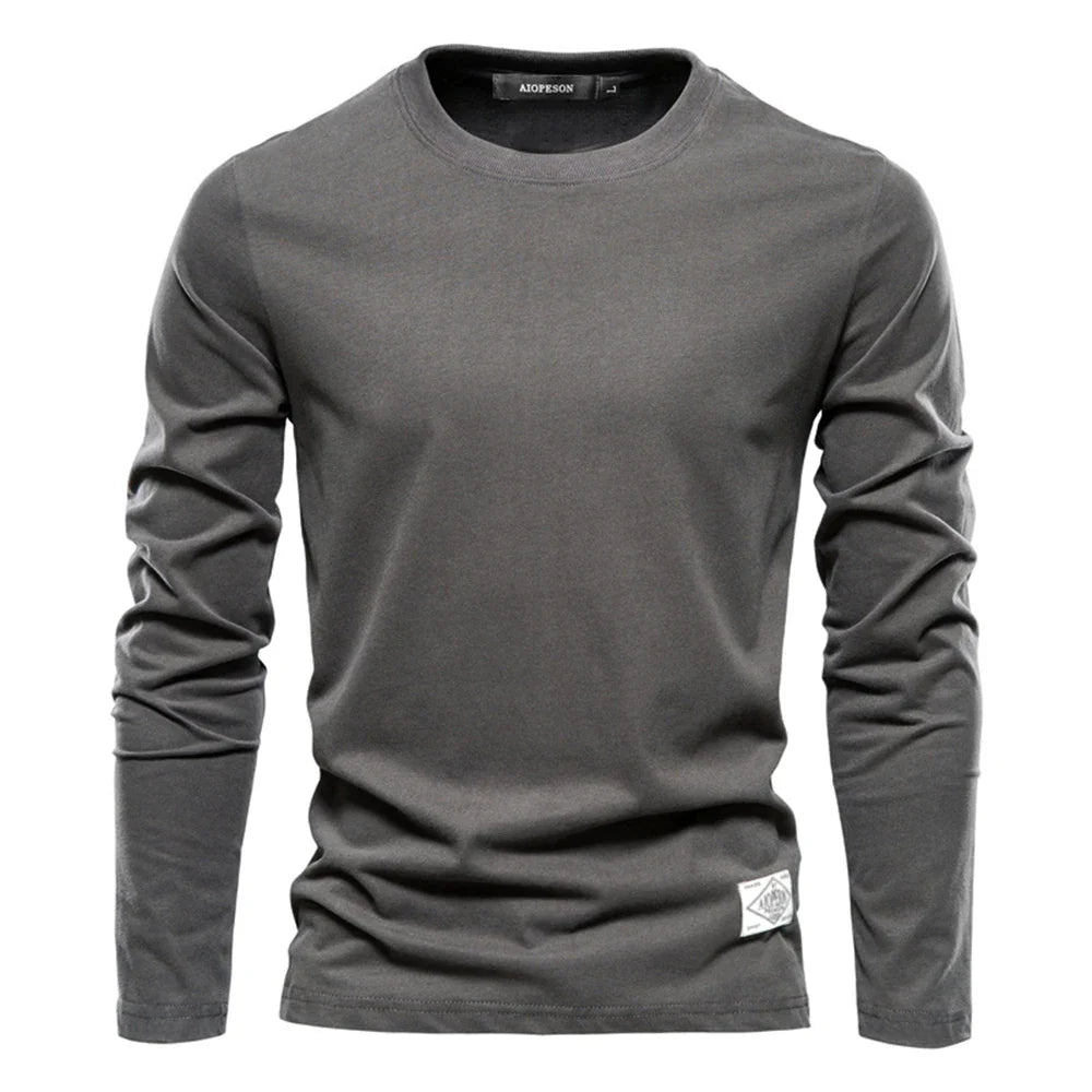 James Oxford Elegant Long Sleeve T-Shirt for Men