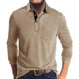 Oliver | Men's Plain Long-Sleeve Shirt