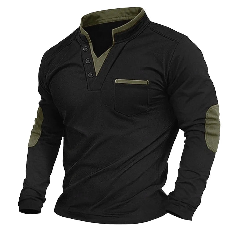 James Oxford V-Neck Sweatshirt