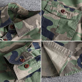 Adrie Camouflage Button-Up Shirt
