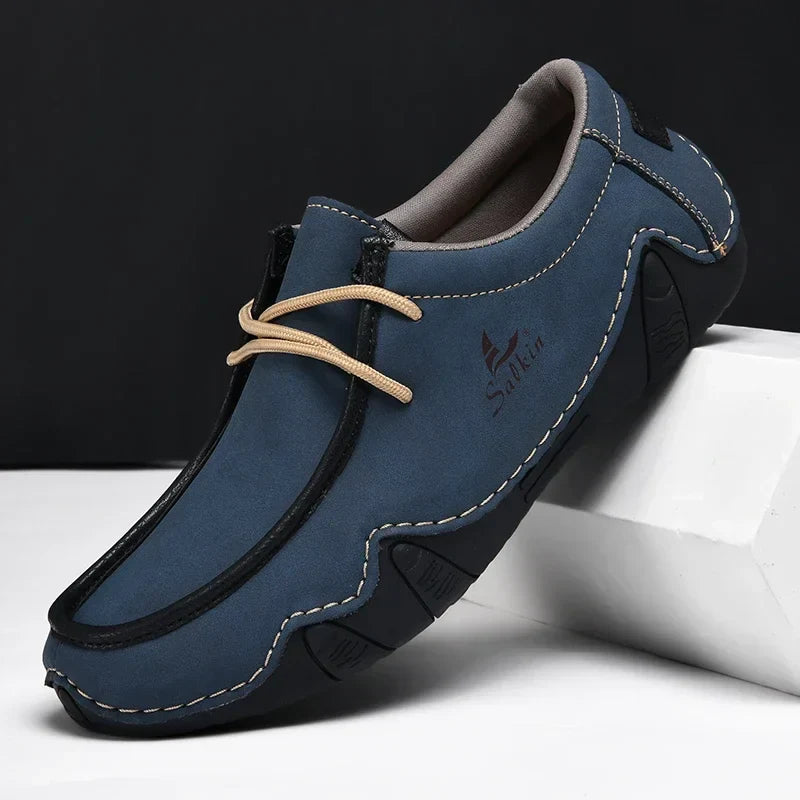 James Oxford Precision-Fit Leather Orthopedic Shoes