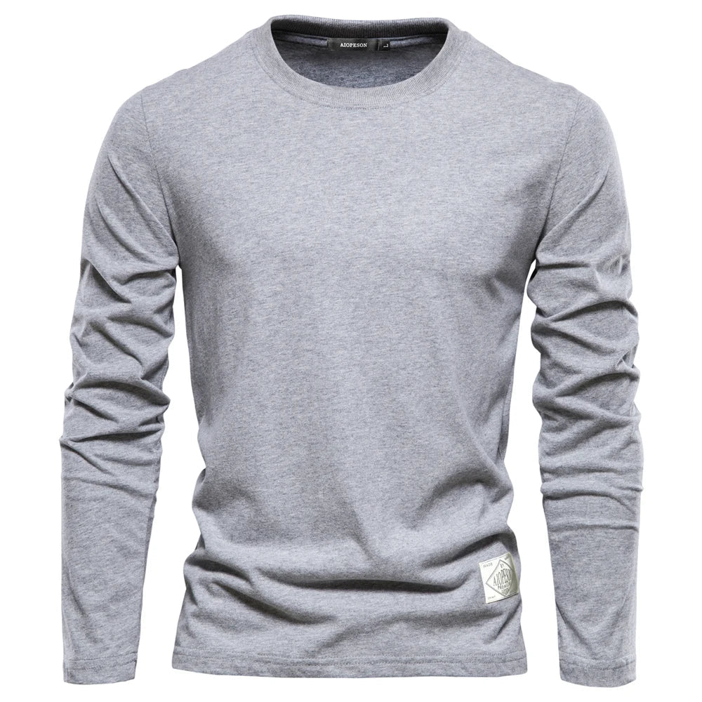 James Oxford Elegant Long Sleeve T-Shirt for Men