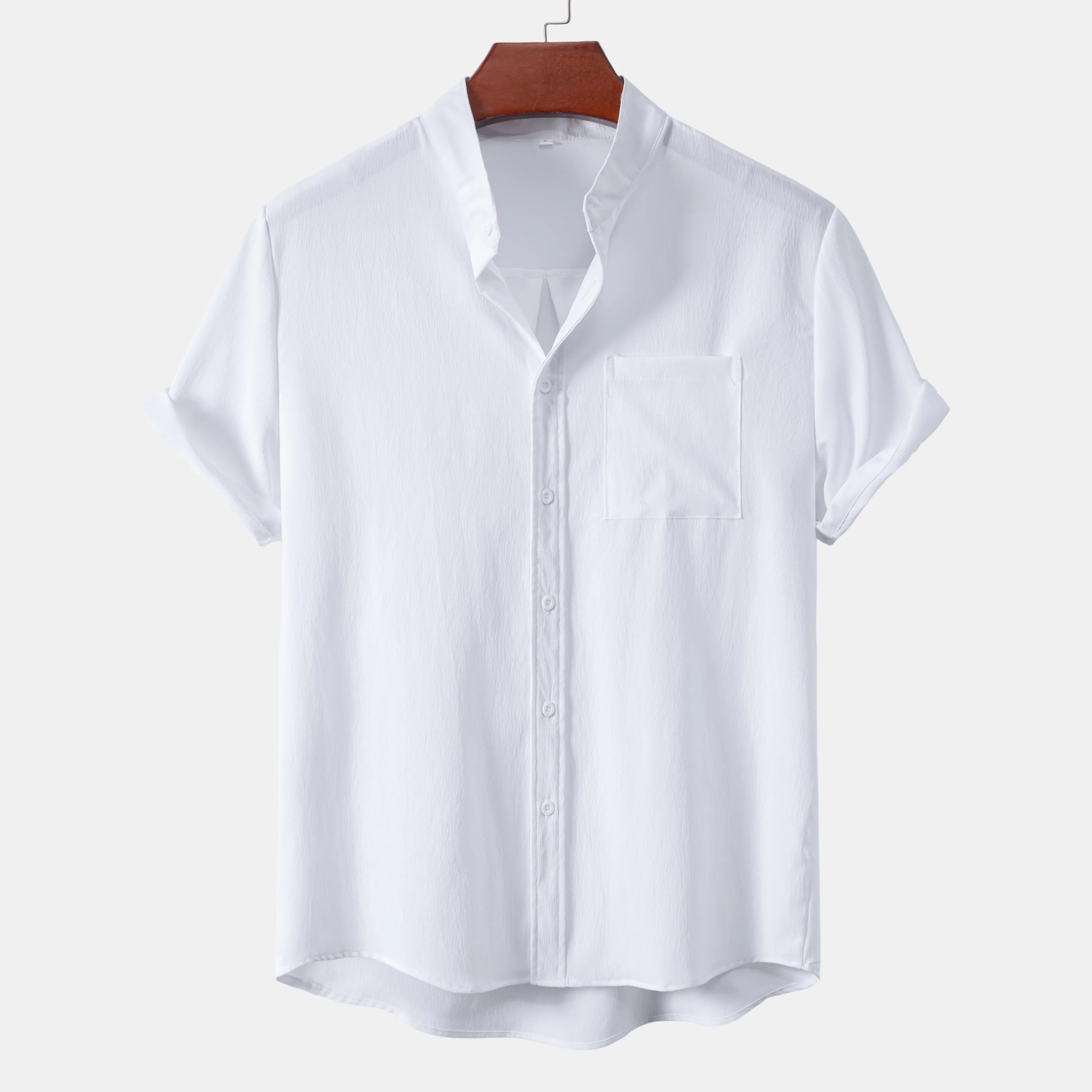 James Oxford Classic Short Sleeve Shirt for Men