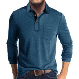 Oliver | Men's Plain Long-Sleeve Shirt