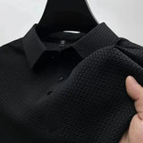 James Oxford Structured Polo Shirt for Men