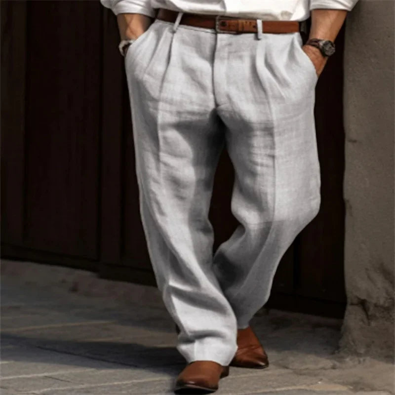 Corsaro - Tailored Linen Trousers