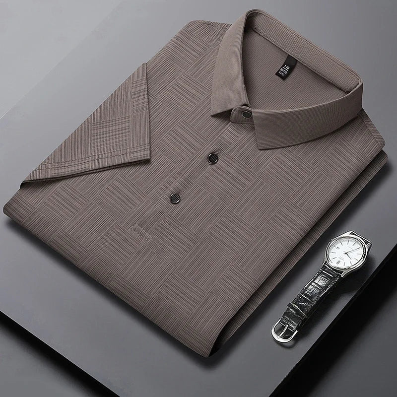 James Oxford Formal Polo Shirt for Men