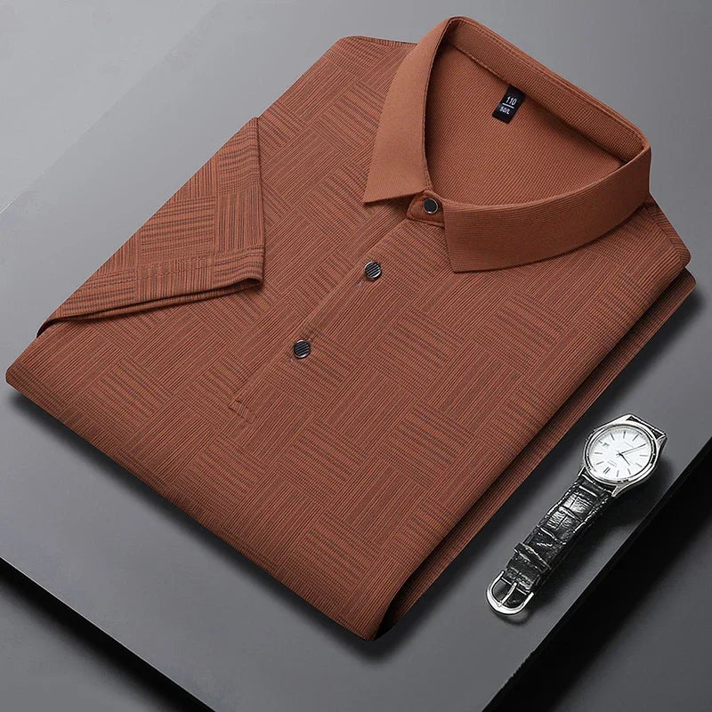 James Oxford Formal Polo Shirt for Men