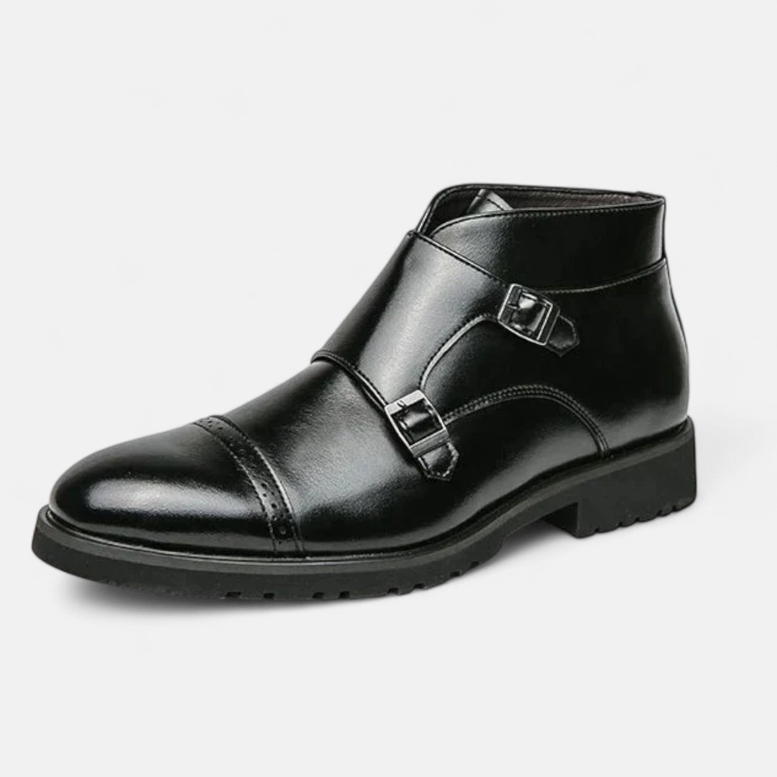 Patrick Men's Monk Strap Ankle Boots