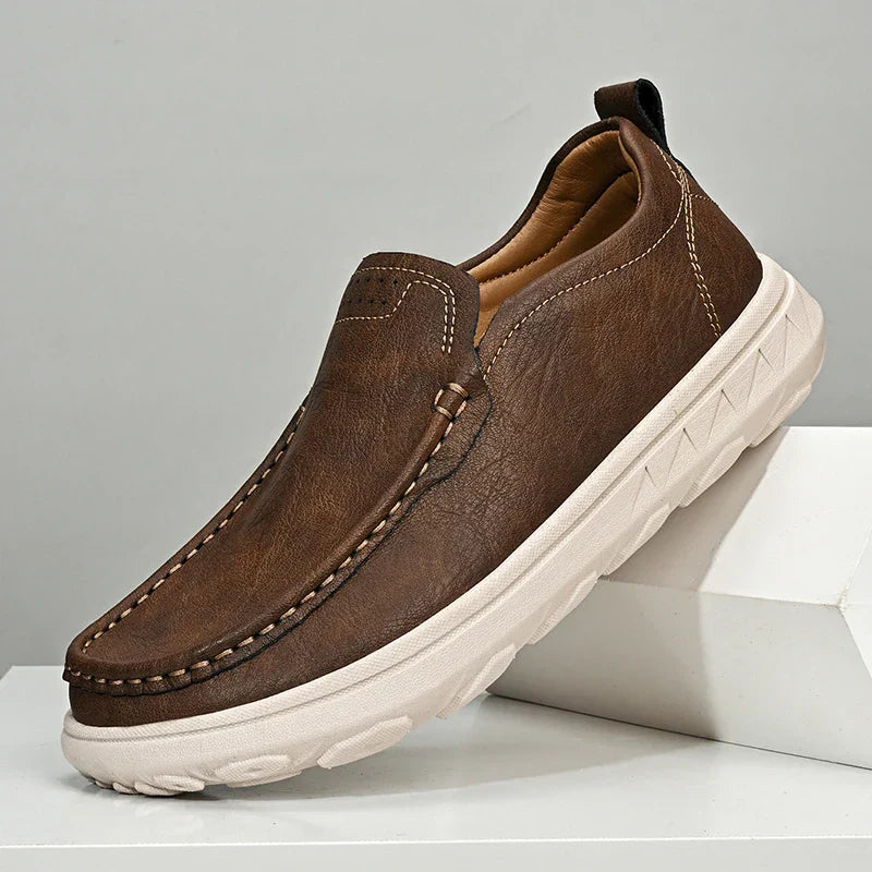 James Oxford Classic Slip-On Loafers for Men