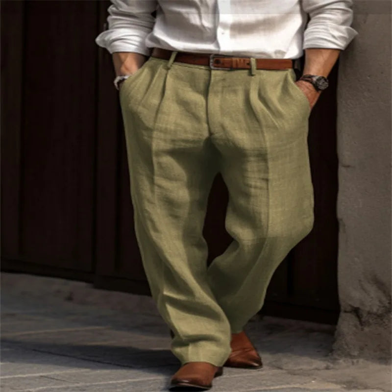 Corsaro - Tailored Linen Trousers