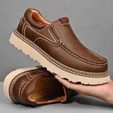 James Oxford Calfskin Leather Loafers for Men