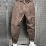 Matthew | Classic Textured-Look Pants