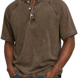 Clarence - Men's Vintage Button Shirt