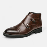Patrick Men's Monk Strap Ankle Boots
