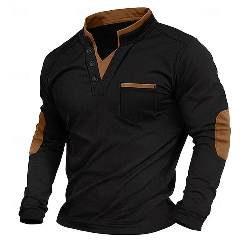 James Oxford V-Neck Sweatshirt