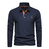 James Oxford Embroidered Polo Shirt for Men