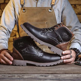 Ken Classic Faux Leather Men's Boots