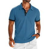 James Oxford Contrast Polo Shirt for Men